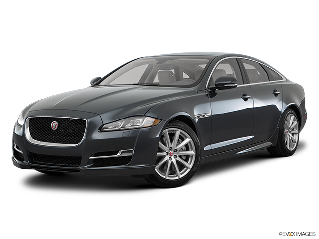 JAGUAR XE 2015 ONWARDS TAILORED BLACK CAR MATS WITH RED TRIM
